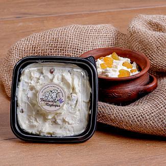 Масса творожная с изюмом, 23.0% 250гр