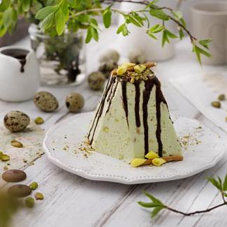 Творожная пасха с фисташковым вкусом