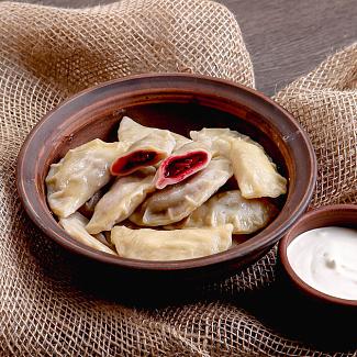 Вареники с вишней