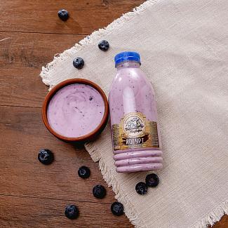 Йогурт фруктовый Черника