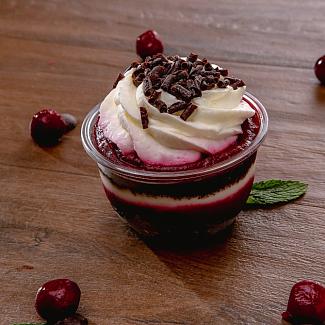 Трайфл шоколад и вишня
