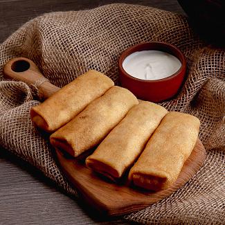 Блинчики с творогом