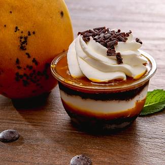 Трайфл шоколад манго